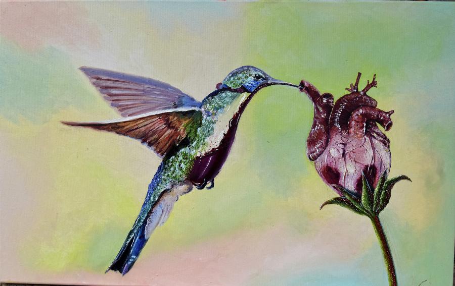 Picturi surrealism "Elixirul vietii"