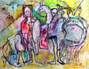 Picturi surrealism Blau reiter