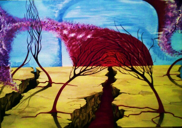 Picturi surrealism Peisaj