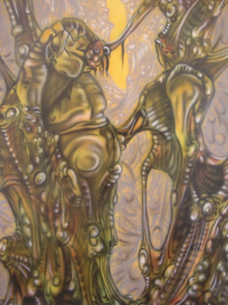 Picturi surrealism Moise si aaron