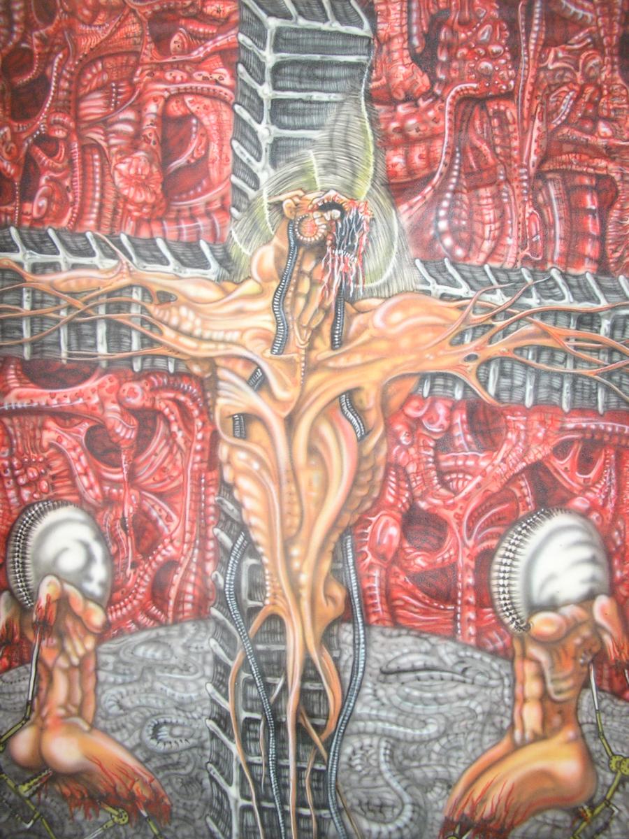 Picturi surrealism Suferinta