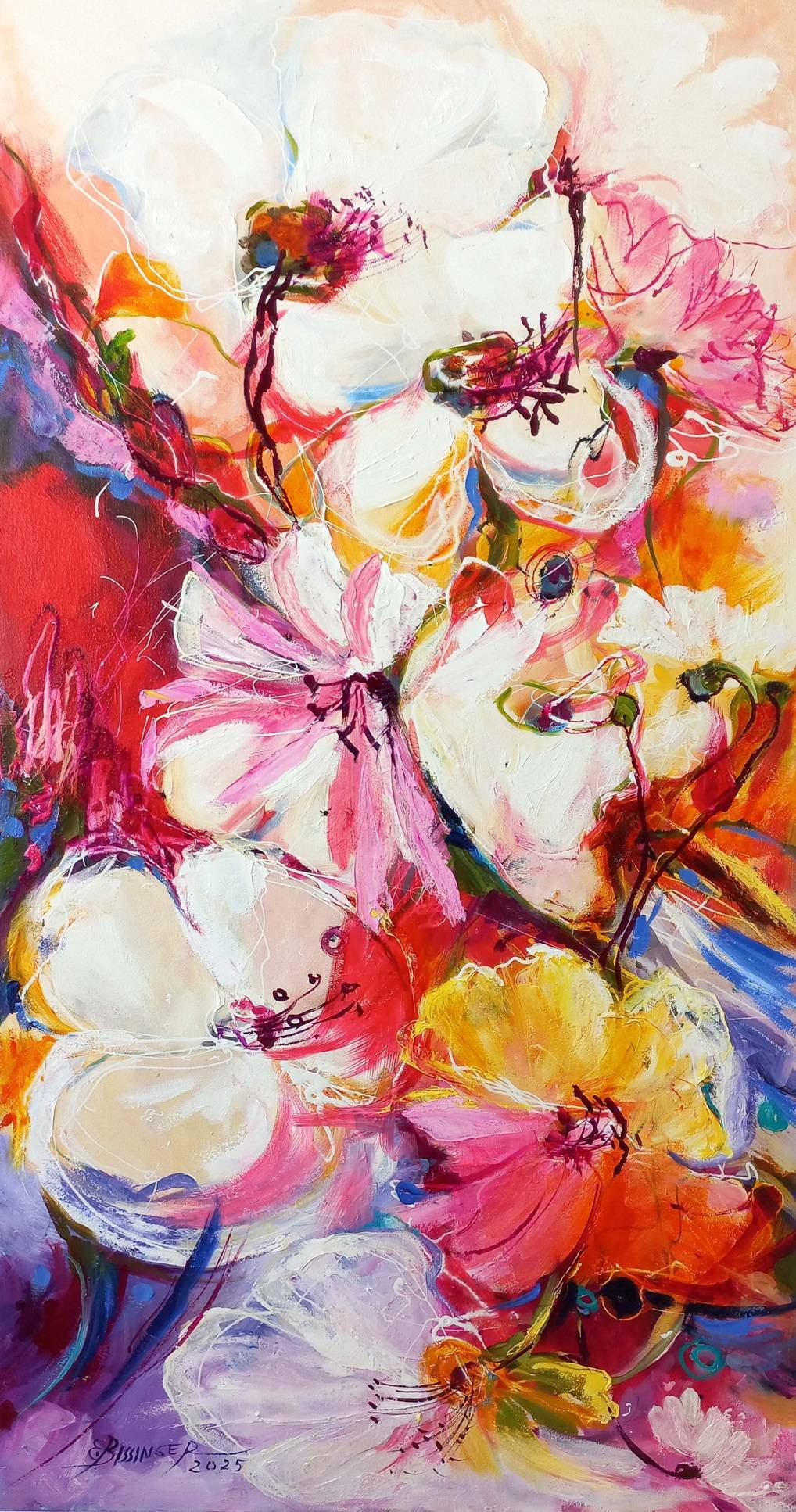 ulei pe panza, dimensiune 100cmx50cm, se