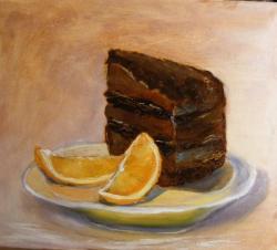 alte Picturi Tort de ciocolata  si porto