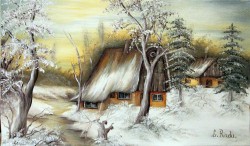 alte Picturi Apus rece