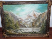 alte Picturi Lac in munti