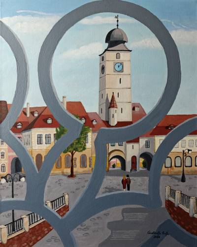 Perspectivă spre Turnul Sfatului 