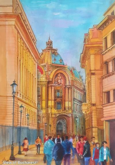 Pictura Bucuresi,Centru vechi