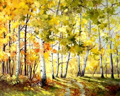 Pictură în ulei pe pânză 50x40 