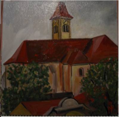 Picturi cu peisaje Catedrala din pulkau 