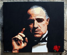 Picturi cu potrete/nuduri Don corleone -