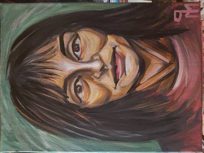 Picturi cu potrete/nuduri Eu si gioconda