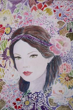 Picturi cu potrete/nuduri Iulia si unive