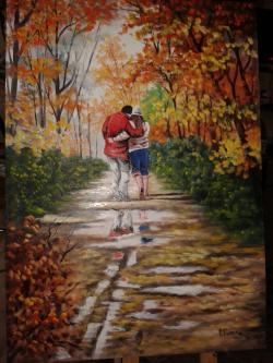 Picturi cu potrete/nuduri plimbarea de d