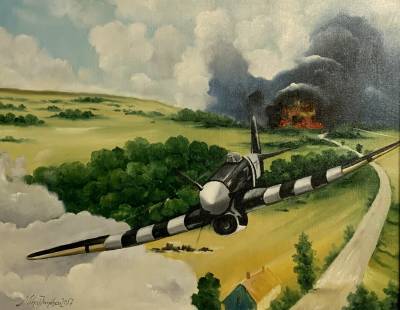 Picturi decor WW 2 plane - avioane din a