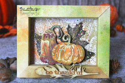 Poza 3D Shadow Box - Fall, a Tim Holtz S