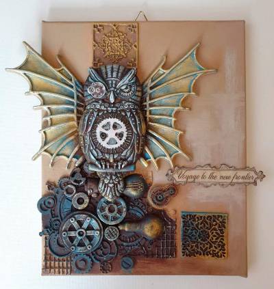 Poza Bufnita norocoasa (steampunk)