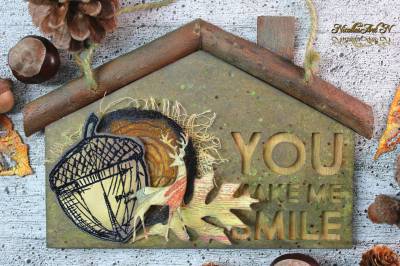 Poza Fall project, Tim Holtz collection