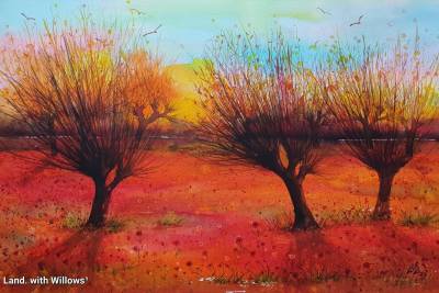 Poza Landscape with Willows 1