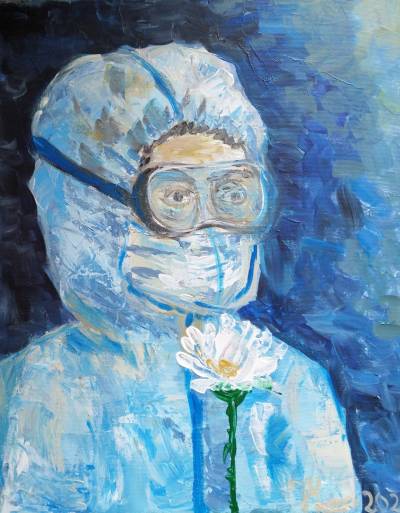 Poza Pandemic warrior