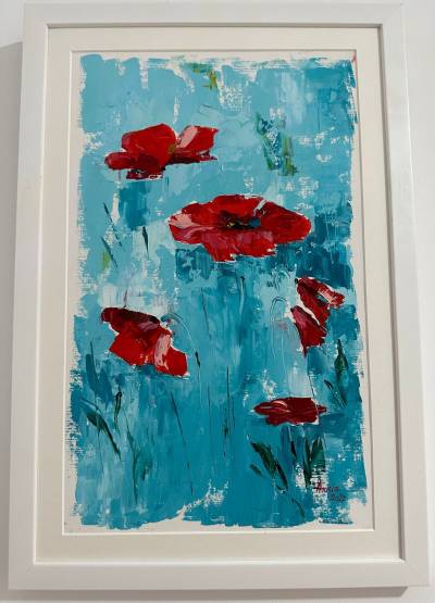 Poza Poppies in blue
