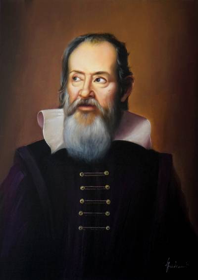 Poza Portretul savantului GALILEO  GALIL