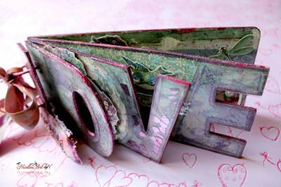Poza Shaker Journal - Love Album - Stamp