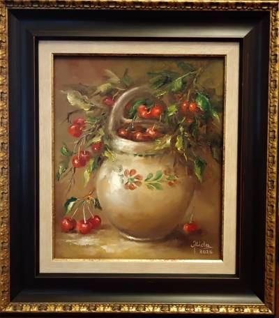 Poza Ulcică cu cireșe 