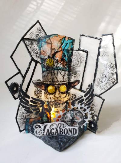 Poza  Veioza Sir Vagabond -steampunk