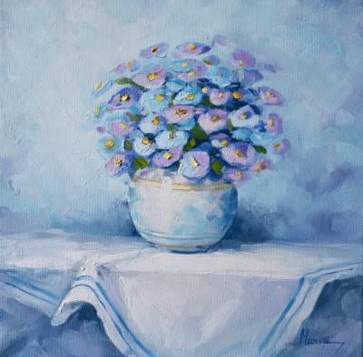 Violete. Tablou de Muresan Ioan