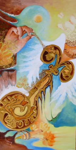 Picturi abstracte/ moderne Cu glas de inger