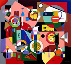 Picturi abstracte/ moderne La Cena
