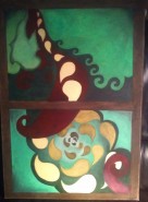 Picturi abstracte/ moderne Lillys misterious dream