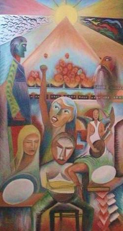 Picturi abstracte/ moderne revolta