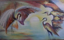 Picturi abstracte/ moderne Rivalitate