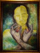 Picturi abstracte/ moderne Doua maini