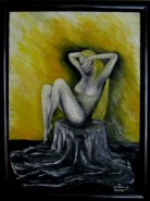 Picturi abstracte/ moderne La plaja