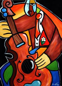 Picturi abstracte/ moderne il tempo Ã¨ l'amore