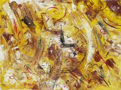 Picturi abstracte/ moderne Timpul in viitor