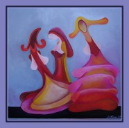 Picturi abstracte/ moderne ,,..madoninne-2,,