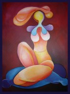 Picturi abstracte/ moderne ,,amanta sultanului..