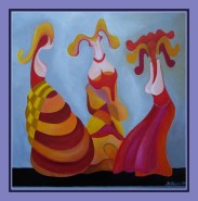 Picturi abstracte/ moderne ,,madonnine-4,,