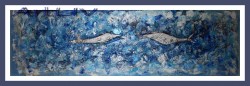 Picturi abstracte/ moderne ,,pesti de tinichea,,
