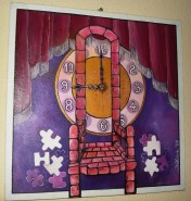 Picturi abstracte/ moderne  ,,e ora ...de a merge la teatru,,