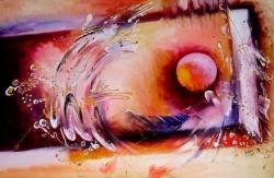 Picturi abstracte/ moderne Closer to the Moon