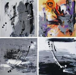 Picturi abstracte/ moderne The eye of time