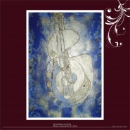 Picturi abstracte/ moderne Sunet albastru de chitara