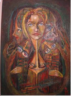 Picturi abstracte/ moderne Reflexia: obsesia