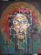 Picturi abstracte/ moderne Sfant martir