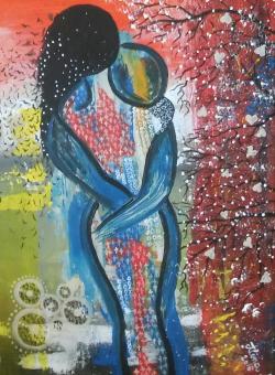 Picturi abstracte/ moderne "Dor"