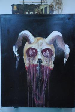 Picturi abstracte/ moderne The Deamon